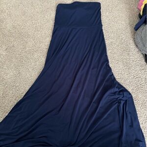 Polo by Ralph Lauren navy strapless Dress